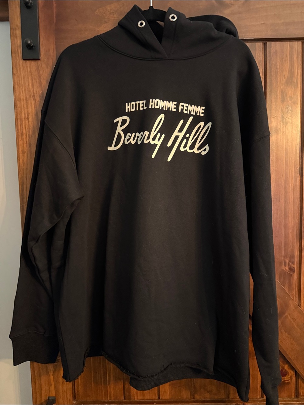 Talentless Homme Femme Beverly Hills Graphic Hoodie - Black XL